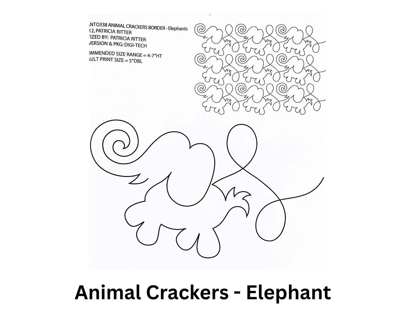 Animal Crackers Elephant